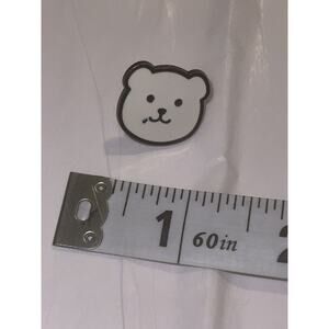 Bear Head Pin Brooch
